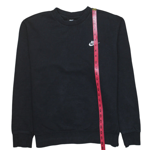 Nike Men's Black Crew Neck Pullover Sweatshirt Medium