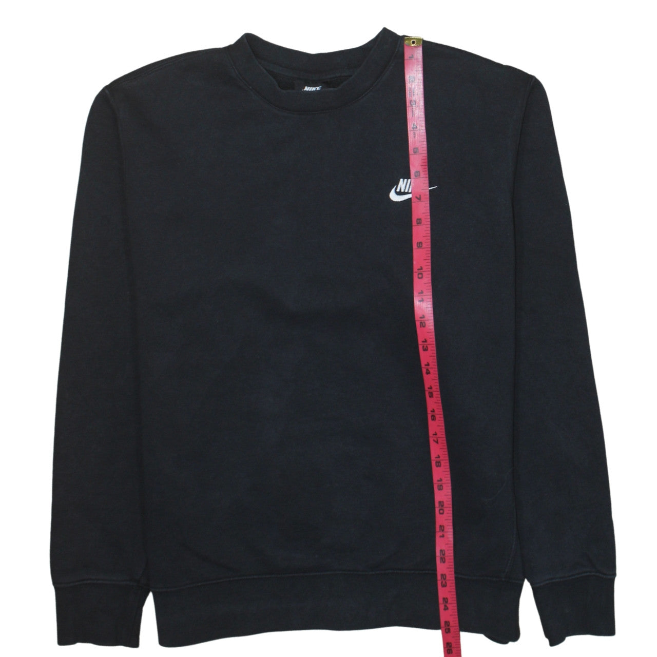 Nike Men's Black Crew Neck Pullover Sweatshirt Medium