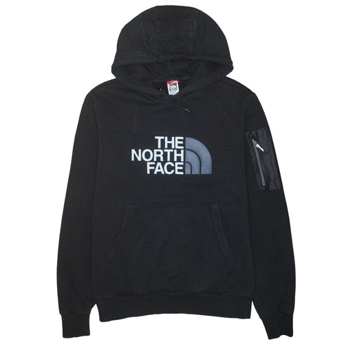 The North Face Men’s Black Pullover Hoodie M Logo Pocket
