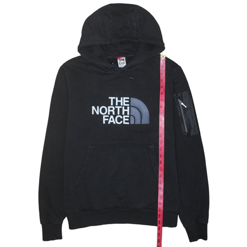The North Face Men’s Black Pullover Hoodie M Logo Pocket