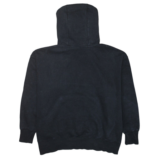 Nike Men's Black Pullover Hoodie M Logo Sports Fleece Sweatshirt