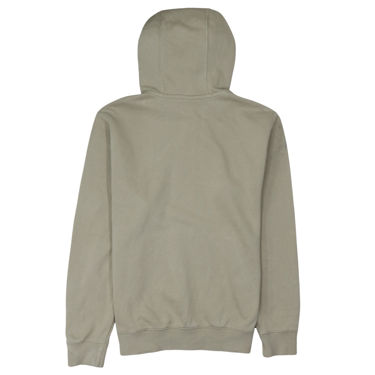 Nike Women’s Beige Pullover Hoodie Small Logo Cotton Blend