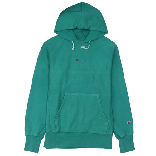 Champion Men's Green Pullover Hoodie Size L Classic Fit