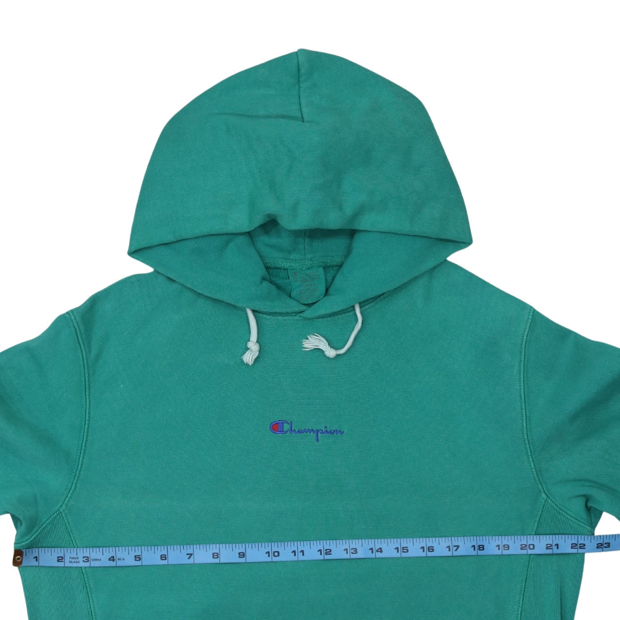 Champion Men's Green Pullover Hoodie Size L Classic Fit