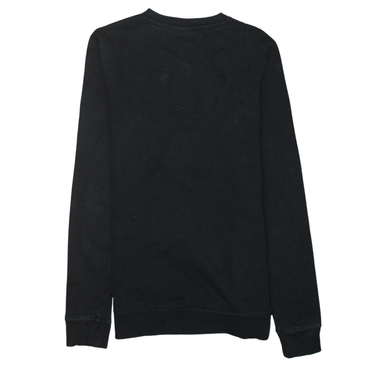 Kappa Men's Black Small Crew Neck Pullover Sweatshirt