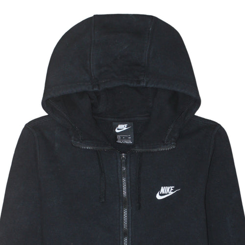 Nike Men's Black Full Zip Hoodie Size S Regular Fit Sportswear