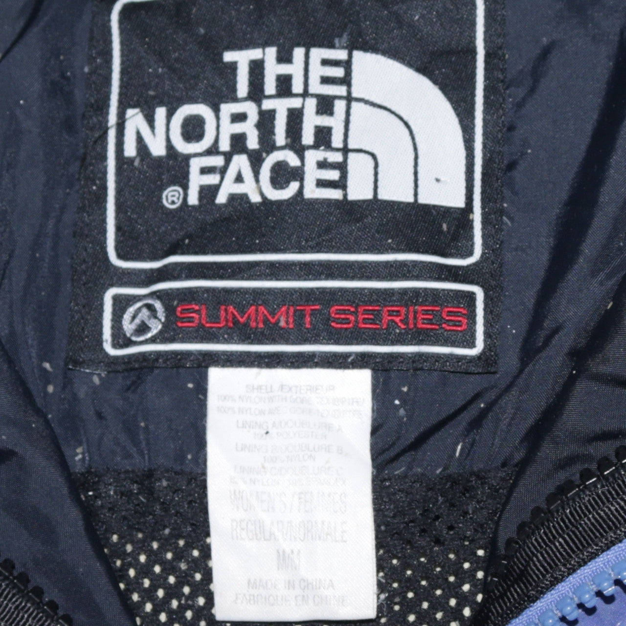 The North Face Women's Blue Waterproof Ski Jacket Size M