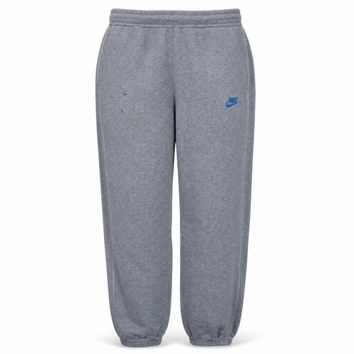 Nike Men's Grey M Fleece Sweatpants Regular Fit Elastic Waist