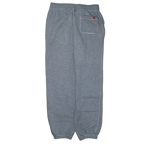 Nike Men's Grey M Fleece Sweatpants Regular Fit Elastic Waist