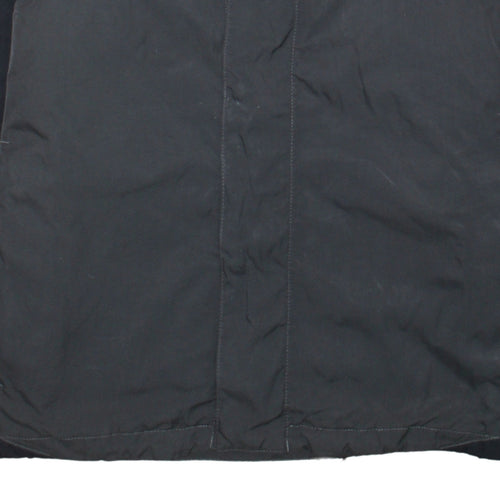 Jack Wolfskin Men's Grey Hooded Waterproof Parka Jacket L 42in