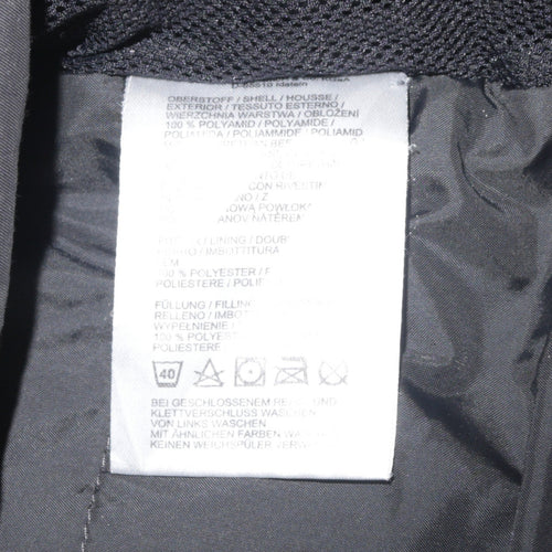 Jack Wolfskin Men's Grey Hooded Waterproof Parka Jacket L 42in