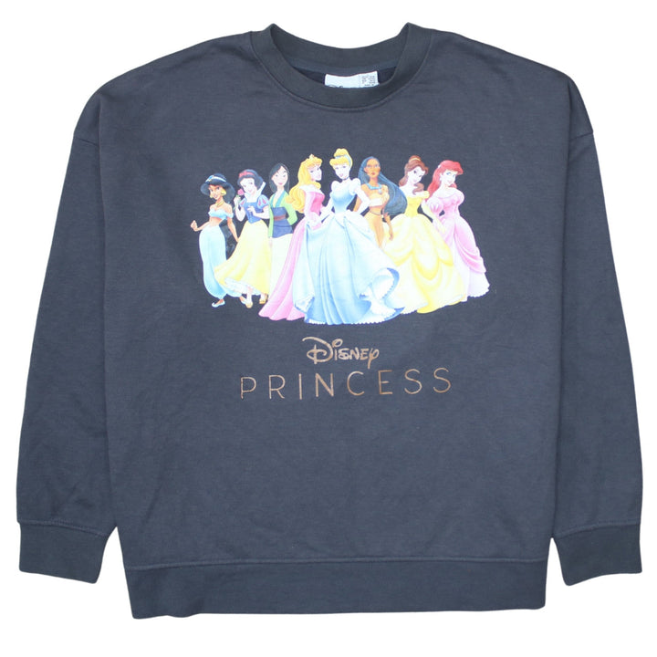 Disney Princess Women's Black Pullover Sweatshirt Size L