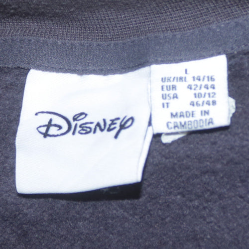 Disney Princess Women's Black Pullover Sweatshirt Size L