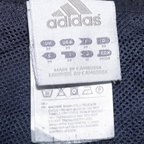 Adidas Men's Black M Regular Fit Sweatpants with Stripes
