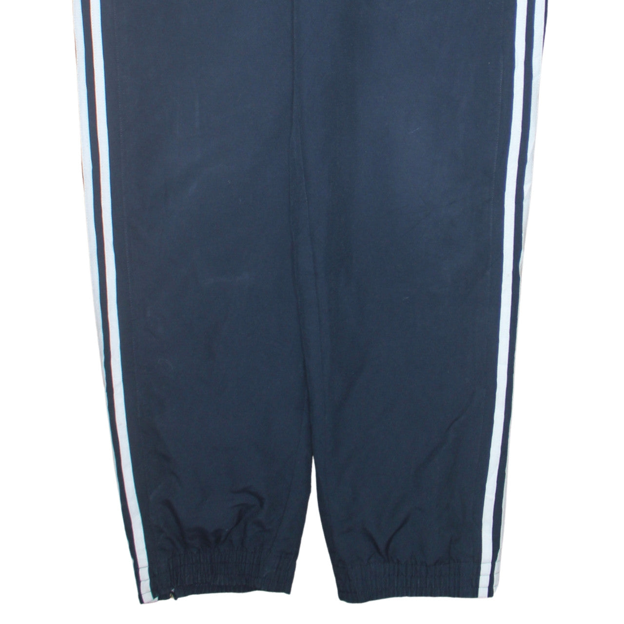 Adidas Men's Black M Regular Fit Sweatpants with Stripes