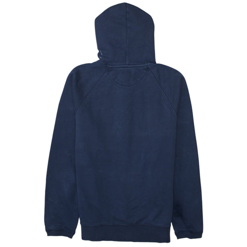 GANT Men's Blue Pullover Hoodie XL Embroidered Logo Fleece Sweatshirt