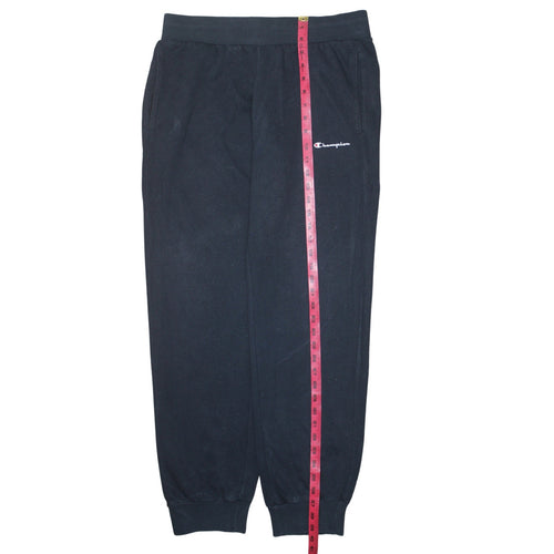 Champion Men's Black Large Sweatpants Fleece Tapered Joggers