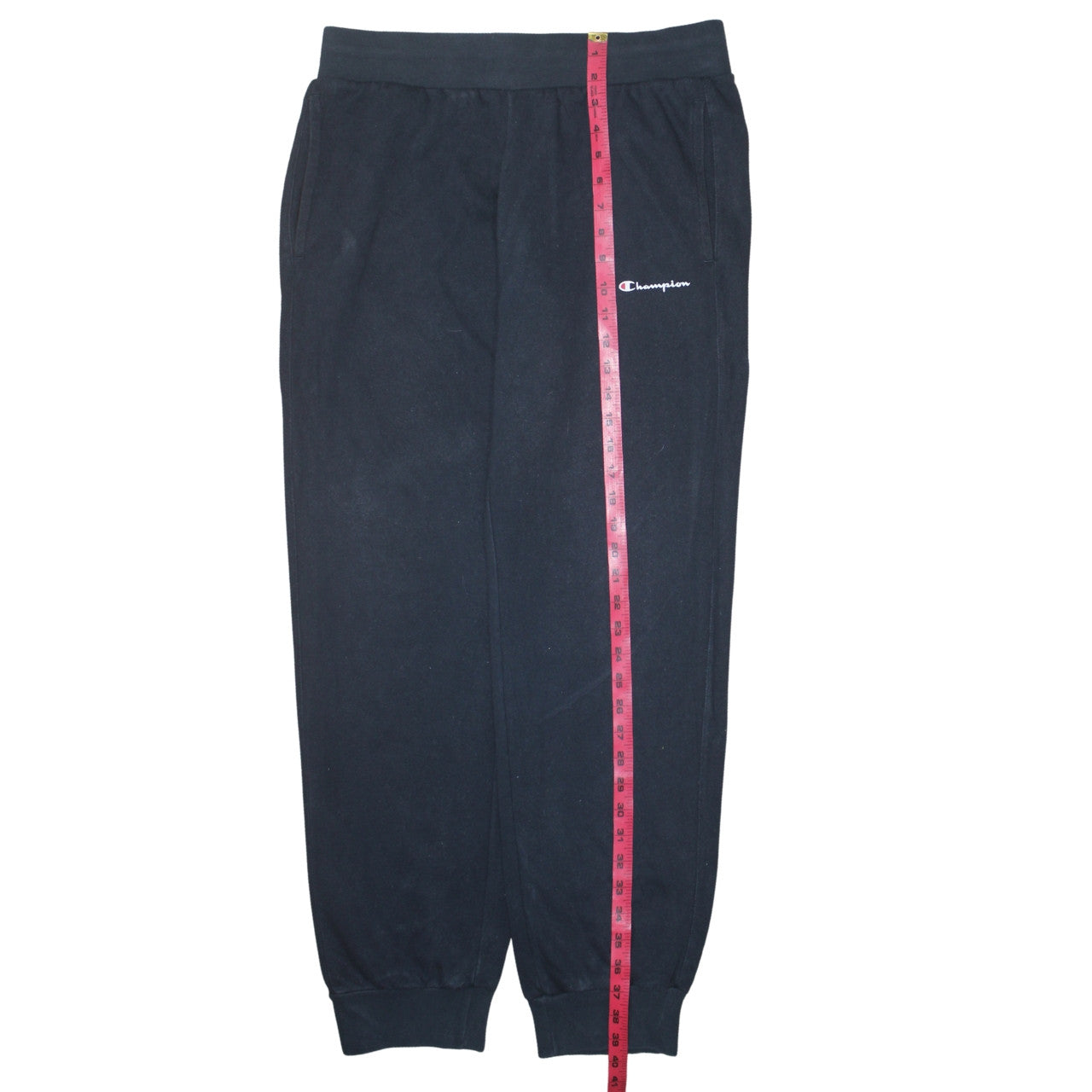 Champion Men's Black Large Sweatpants Fleece Tapered Joggers