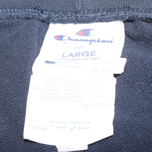 Champion Men's Black Large Sweatpants Fleece Tapered Joggers