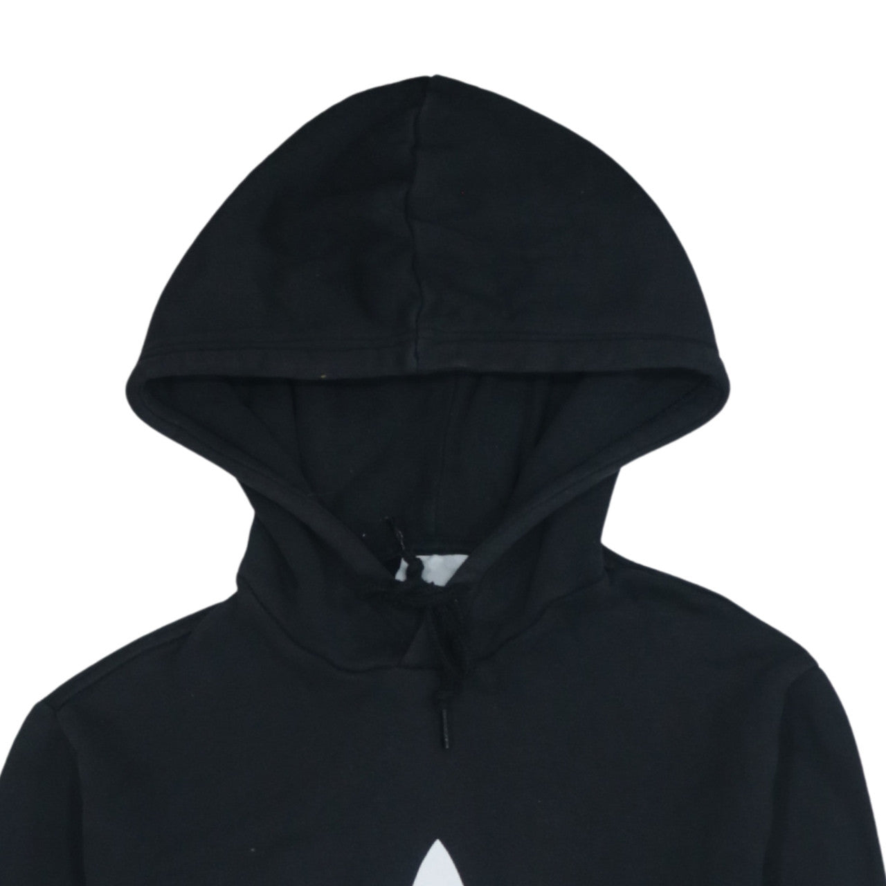 Adidas Men Black Pullover Hoodie Small Graphic Logo Sportswear