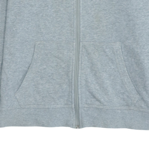 Nike Boys Grey Full Zip Hoodie XL 13-15 Years Hooded Sweatshirt