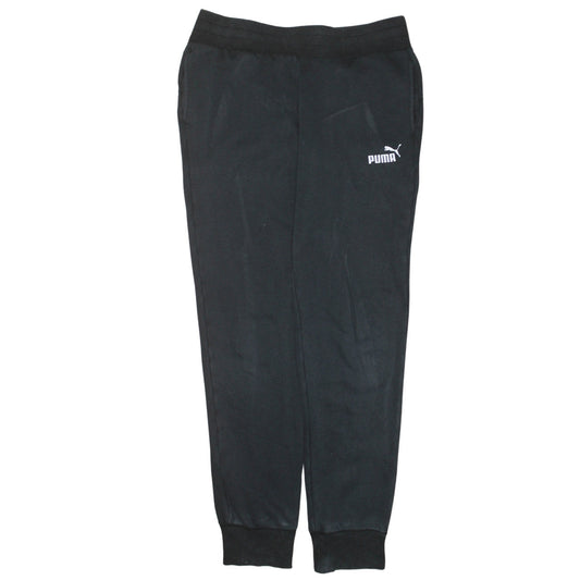 Puma Men's Black Jogger Trousers Size S Regular Fit