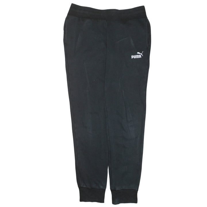 Puma Men's Black Jogger Trousers Size S Regular Fit