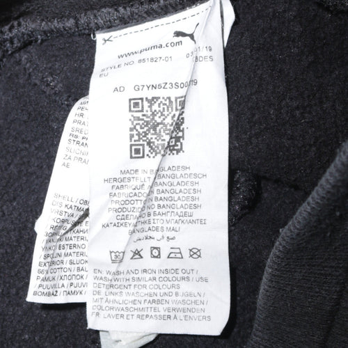Puma Men's Black Jogger Trousers Size S Regular Fit
