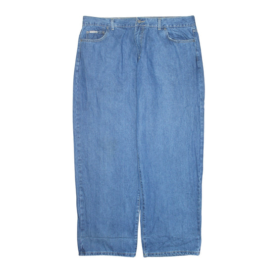 Calvin Klein Men's Blue Straight Fit Denim Jeans Size 42