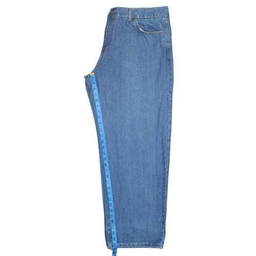 Calvin Klein Men's Blue Straight Fit Denim Jeans Size 42