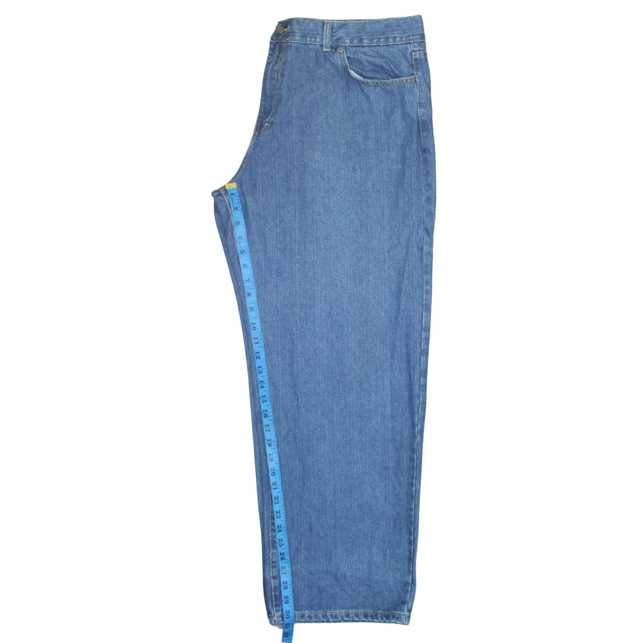 Calvin Klein Men's Blue Straight Fit Denim Jeans Size 42