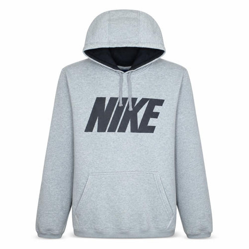 Nike Men's Grey Pullover Hoodie Small Graphic Sports Fleece