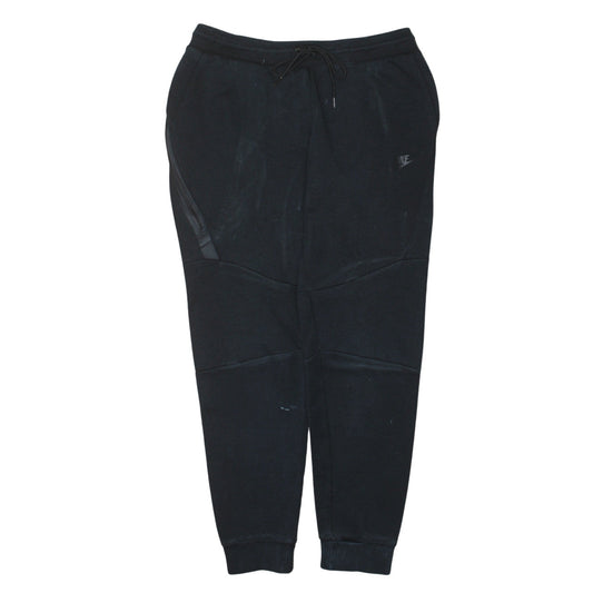 Nike Men's Black Jogger Trousers M Cotton Blend Fleece