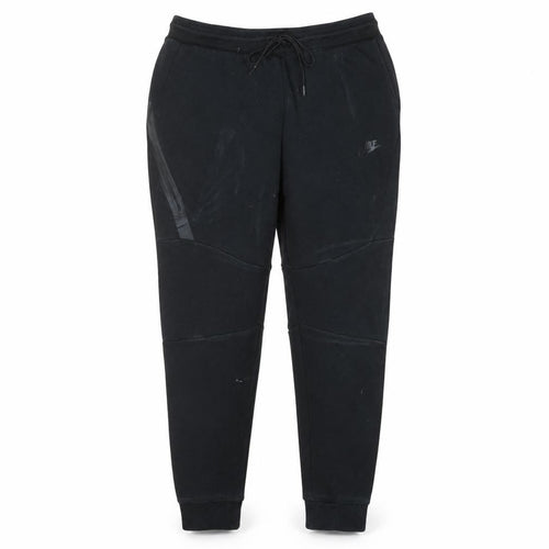 Nike Men's Black Jogger Trousers M Cotton Blend Fleece