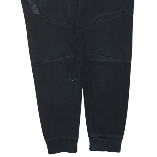 Nike Men's Black Jogger Trousers M Cotton Blend Fleece