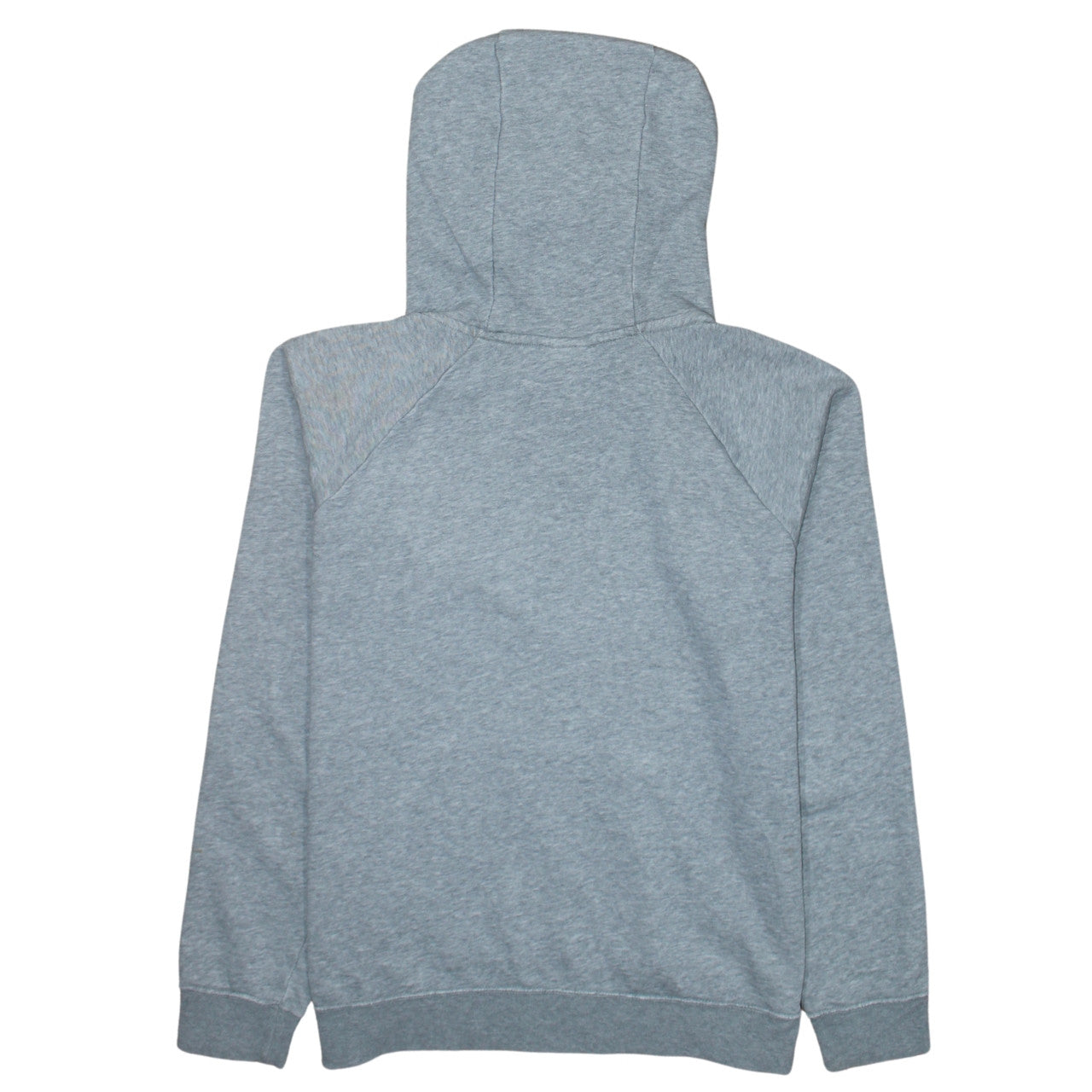 Nike Men's Grey Pullover Hoodie Medium Regular Fit Logo Sweatshirt