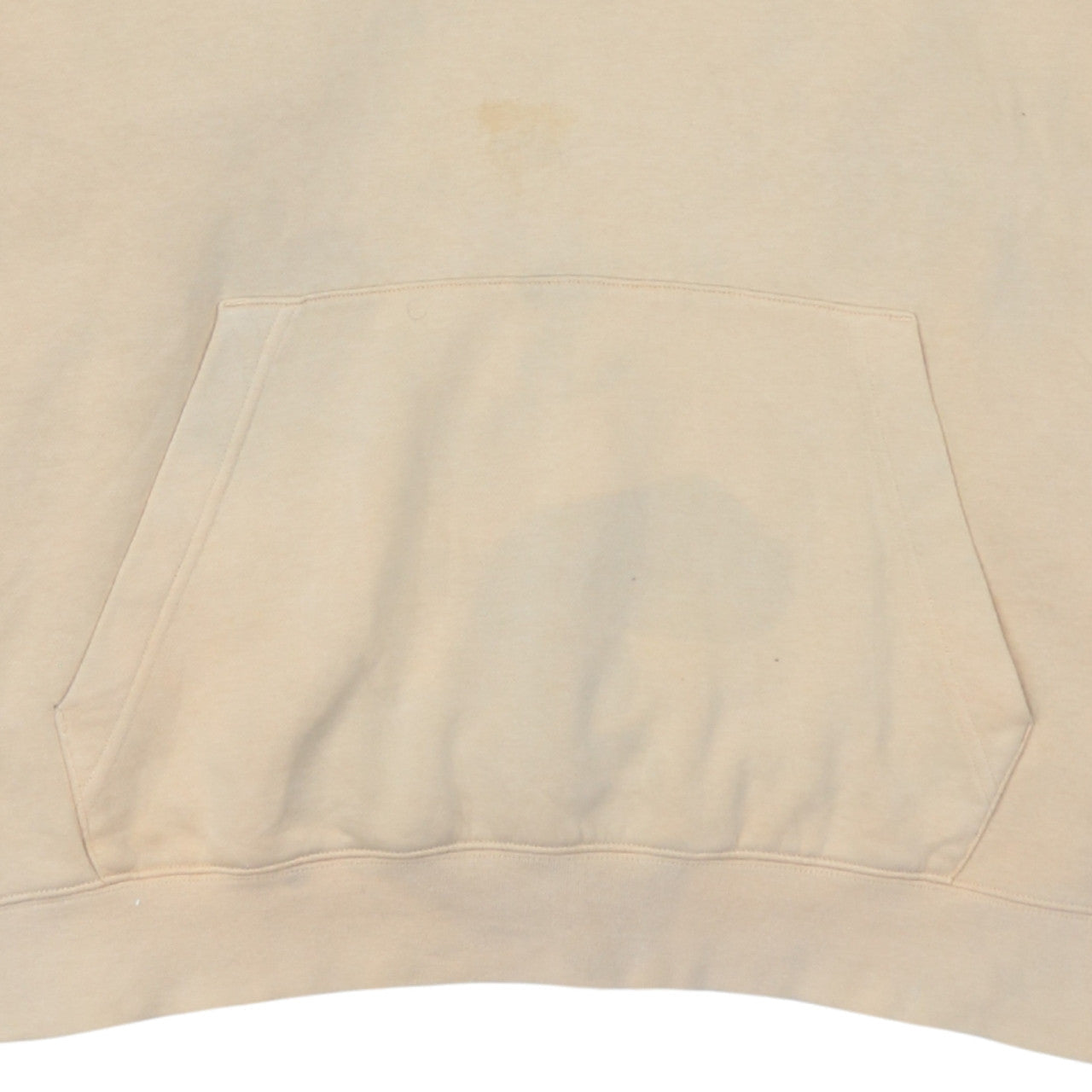 Nike Women Beige Pullover Hoodie XL Cotton Blend Casual Hoodie