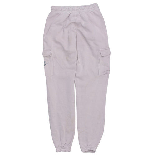 Nike Women's Purple XS Cargo Fleece Jogger Trousers