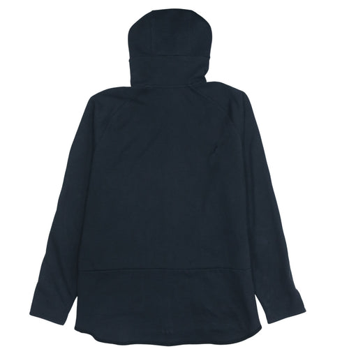 Nike Men's Black XL Full Zip Hoodie Cotton Blend Sportswear