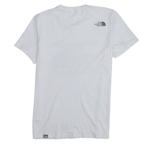 The North Face Men's White Camouflage Logo T-Shirt Size S