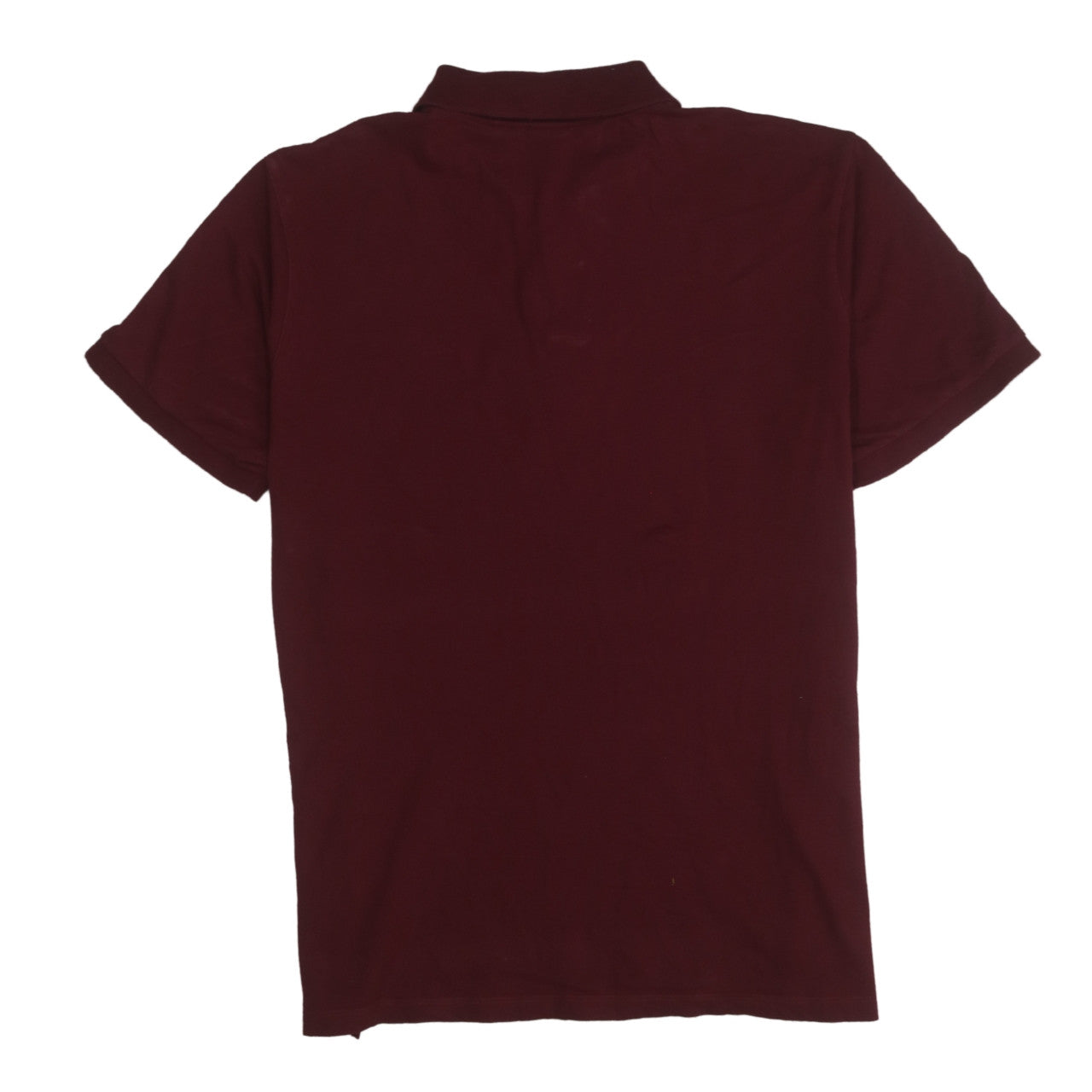 BOSS Men's Red Cotton Polo Shirt Size M Regular Fit