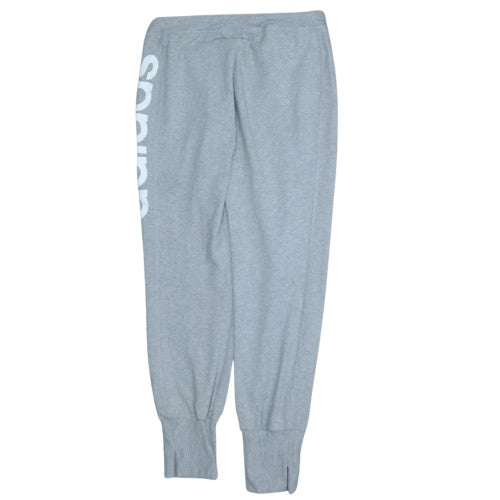 Adidas Women Grey Sweatpants Jogger Trousers Size M 12-14
