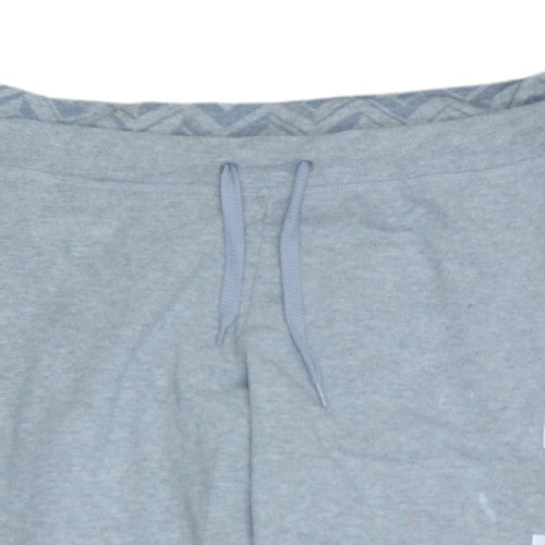 Adidas Women Grey Sweatpants Jogger Trousers Size M 12-14