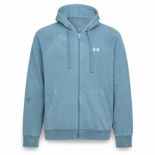 Under Armour Men's Blue Full Zip Fleece Hoodie Size M
