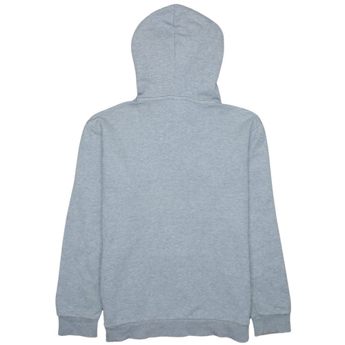 Adidas Women’s Grey Hoodie Small Pullover Trefoil Logo Sweatshirt