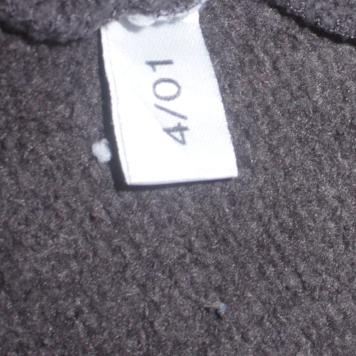 Adidas Mens Grey 1/2 Zip Fleece Sweatshirt Size M