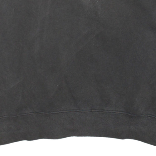 Adidas Mens Grey 1/2 Zip Fleece Sweatshirt Size M