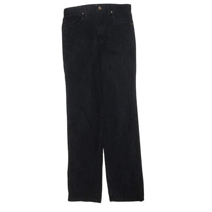 Wrangler Men's Black Straight Leg Denim Jeans 30x32 Regular Fit