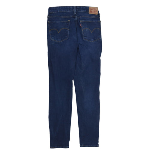 Levi's Women's Blue 711 Skinny Mid Rise Stretch Denim Jeans Size 12