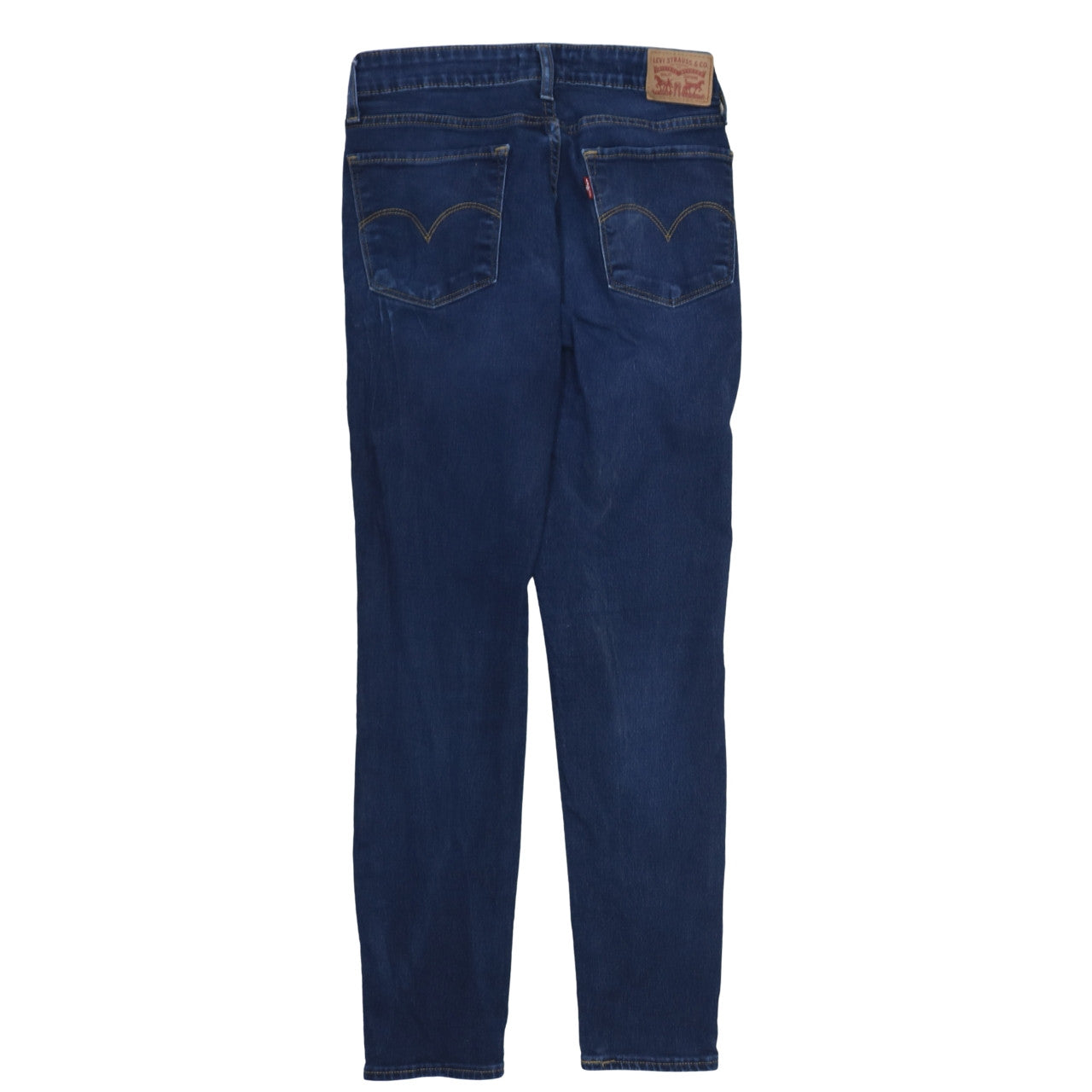 Levi's Women's Blue 711 Skinny Mid Rise Stretch Denim Jeans Size 12